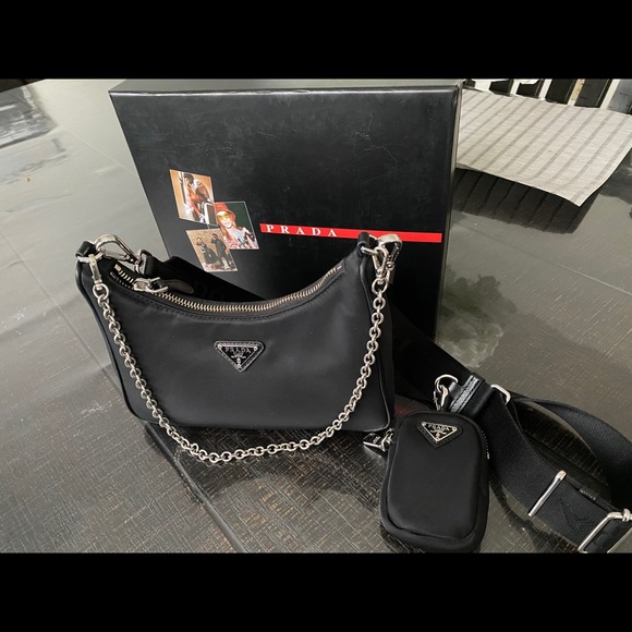Prada Re-Edition 2005 Nylon Shoulder Bag